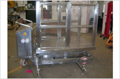 Control Panel Operated Scissor Lifting Platform